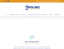 Tablet Screenshot of fundacionpitalopez.es